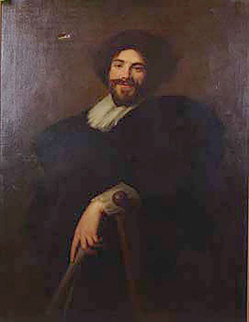 Copy of a Portrait of Simon de Vos (by Abraham de Vries)